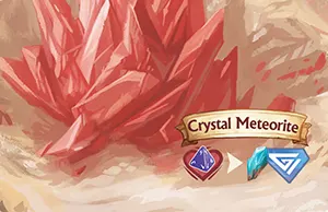 Crystal Meteorite